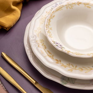 Emsan Flory Stoneware 24 Parça 6 Kişilik Yemek Takımı görseli 8