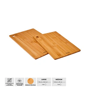 Emsan Bambu Master Chop 2'li Kesme Tahtası görseli 6