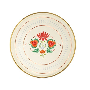 Emsan Nar Emaye Pasta Tabağı 21 cm görseli 5