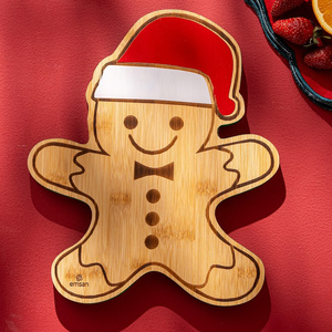 Emsan Bambu Snowman Kesme Tahtası görseli 1