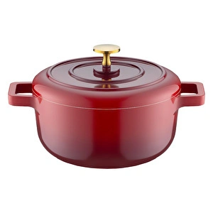 Emsan Red Royal 7 Parça Tencere Seti görseli 5