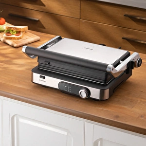 Emsan Grillmaster Inox Döküm Izgara ve Tost Makinesi 6 Dilim Kapasiteli görseli 4