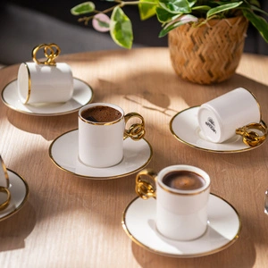 Emsan Wedding 90 ml 6'lı Kahve Fincan Takımı görseli 4
