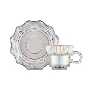Emsan Hatrı Var Gökkuşağı 80 ml 6'lı Kahve Fincan Takımı görseli 9
