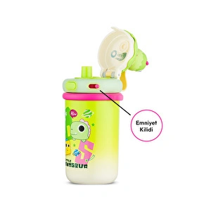 Emsan Baby Dinosaur Termos Yeşil 450 ml görseli 7
