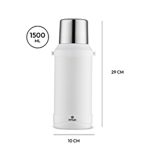 Emsan Thermafort Termos Beyaz 1500 ml görseli 5