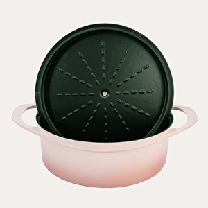 Pot Art 28 Cm Derin Tencere Mat Pembe görseli 3