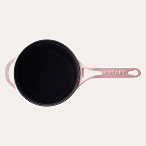 Pot Art 18 Cm Yuvarlak Sos Tencere Pembe görseli 4