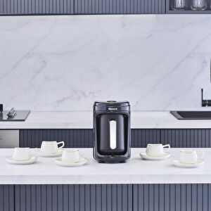 Homend Pottoman 1840h Türk Kahve Makinesi Siyah