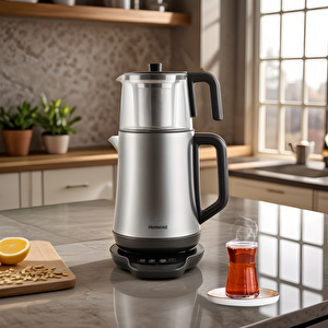 Homend Royaltea Elegant 1774H Konuşan Çay Makinesi görseli 2