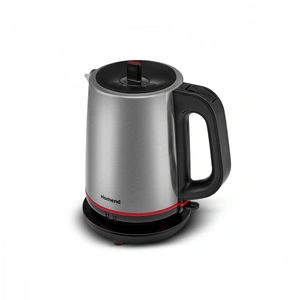 Homend Royaltea 1750H Cam Demlikli Inox Siyah Çay Makinesi görseli 2