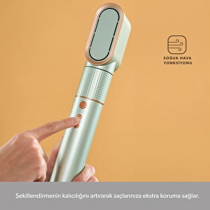 Homend Hairmony 4606H Saç Şekillendirme ve Kurutma Seti Su Yeşili görseli 8