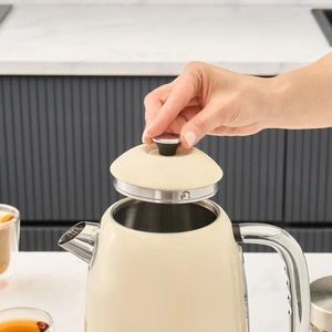 Homend Vintage Heatrow 1627H Kettle Su Isıtıcısı 2200W Krem görseli 3