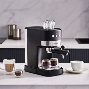 Homend Coffeebreak 5011H Süt Köpürtücülü, 15 Bar Basınçlı Espresso Makinesi 1100W 1,2L