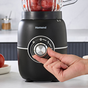 Homend Blendsetter 1928H Cam Sürahili Table Blender 1,5L 1200W görseli 6