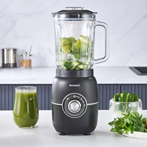 Homend Blendsetter 1928H Cam Sürahili Table Blender 1,5L 1200W görseli 3