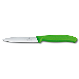 Victorinox Soyma Bıçağı Sivri Yeşil 10 cm görseli 2