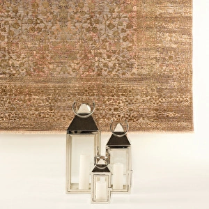Kaşmir Halı Viskon Limited Edessa Gold 160x230 cm görseli 6