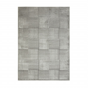 Kaşmir Halı 7/24 İskandinav Elin Gri 50x80 cm görseli 2