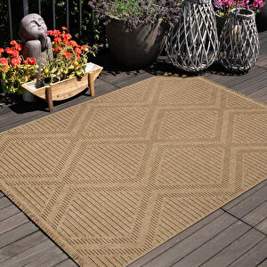 Kaşmir Halı 7/24 Kilim/Jüt Kaş 100x200 cm görseli 1