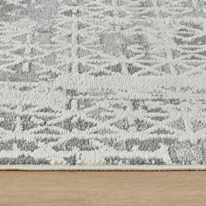 Kaşmir Halı 7/24 Sahara Marta Gri 50x80 cm görseli 5
