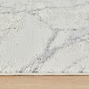 Kaşmir Halı 7/24 Sahara Blanca Gri 50x80 cm görseli 5