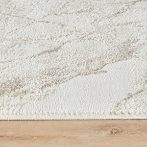 Kaşmir Halı 7/24 Sahara Blanca Bej 80x300 cm görseli 5