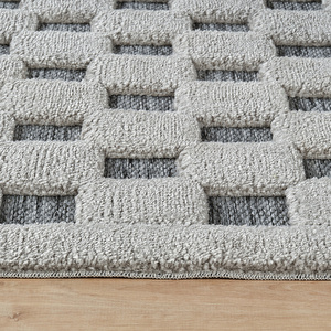 Kaşmir Halı Süpersoft Joy Grey 120x180 cm görseli 5