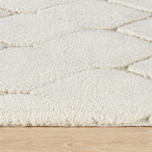 Kaşmir Halı Süpersoft Grace White 200x290 cm görseli 5