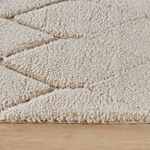 Kaşmir Halı Süpersoft Grace Bej 80x300 cm görseli 5