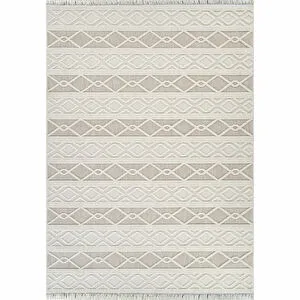 Kaşmir Halı 7/24 İskandinav Larus Beige 100x200 cm görseli 2