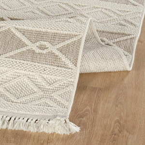 Kaşmir Halı 7/24 İskandinav Larus Beige 120x180 cm görseli 4