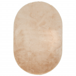 Sare By Kaşmir Halı Cosy Daily Oval Bej 100x150 cm görseli 2