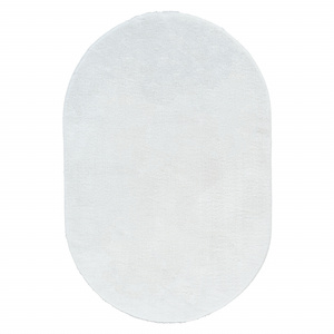 Sare By Kaşmir Halı Cosy Daily Oval Beyaz 80x200 cm görseli 2