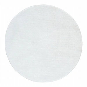 Sare By Kaşmir Halı Cosy Daily Yuvarlak Beyaz 100x100 cm görseli 2
