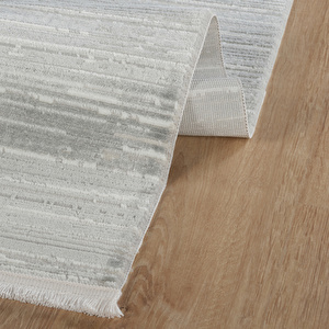 Kaşmir Halı 7/24 Elegante Evore Grey 80x300 cm görseli 5