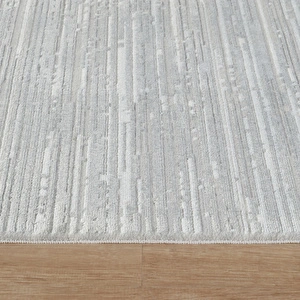 Kaşmir Halı 7/24 Elegante Evore Grey 100x300 cm görseli 6