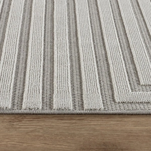 Kaşmir Halı İskandinav Rune Gray 160x230 Cm görseli 7