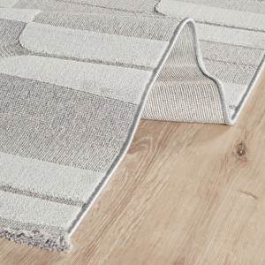 Kaşmir Halı İskandinav Otto Grey 50x80 cm görseli 5
