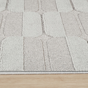 Kaşmir Halı İskandinav Otto Grey 50x80 cm görseli 6