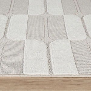Kaşmir Halı İskandinav Otto Beige 120x180 cm görseli 6