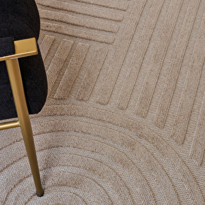 Kaşmir Halı İskandinav Rune Beige 120x180 cm görseli 3