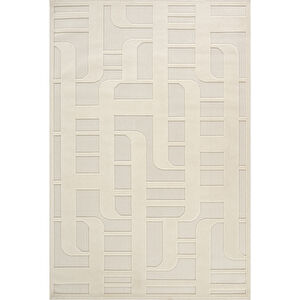 Kaşmir Halı İskandinav Tora White 80x300 cm görseli 2