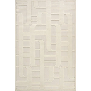 Kaşmir Halı İskandinav Tora White 100x200 cm görseli 2