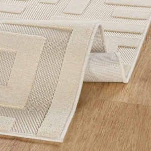 Kaşmir Halı İskandinav Roar White 50x80 cm görseli 6