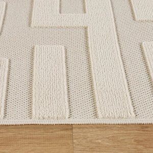 Kaşmir Halı İskandinav Roar White 50x80 cm görseli 7