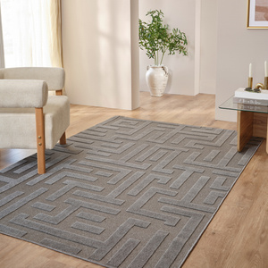 Kaşmir Halı İskandinav Roar Gray 50x80 cm görseli 1