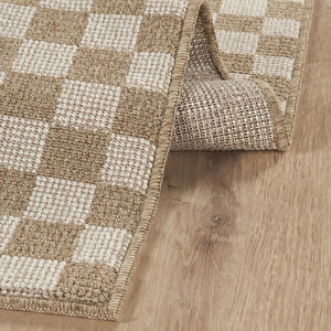 Kaşmir Halı Kilim Jüt Dorne White 120x180 cm görseli 6