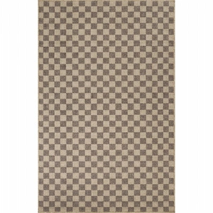Kaşmir Halı Kilim Jüt Dorne Brown 80x150 görseli 2