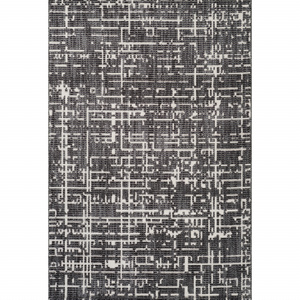  Kaşmir Halı 7/24 İskandinav Sten Antrasit 80x300 cm görseli 2